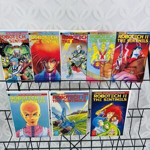 Robotech II The Sentinels Malcontent Uprising‎ 1-3 5-9 Lot (Eternity 1990)